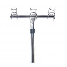 Stainless steel 316 3-way Rod Holder