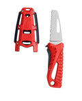 Offshore Rescue knife - Fixed blade - Red