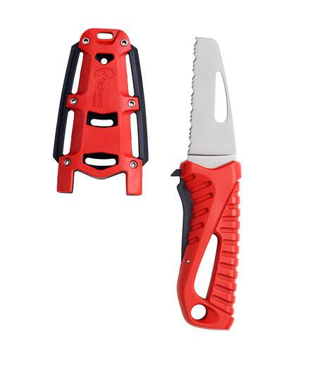 Offshore Rescue knife - Fixed blade - Red