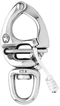 HR quick release snap shackle - With swivel eye