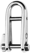 Key pin shackle with bar - Dia 5 mm