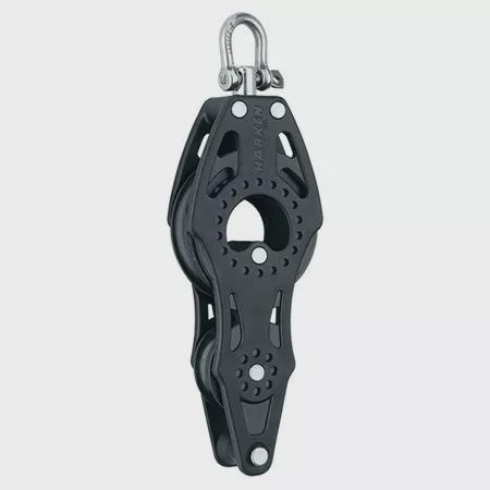 57mm Fiddle Block — Swivel, Becket