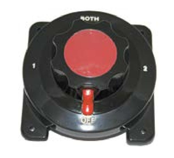 Battery Isolator Switch - Heavy Duty Black