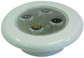 Light Flush Wht(4xLED)12v