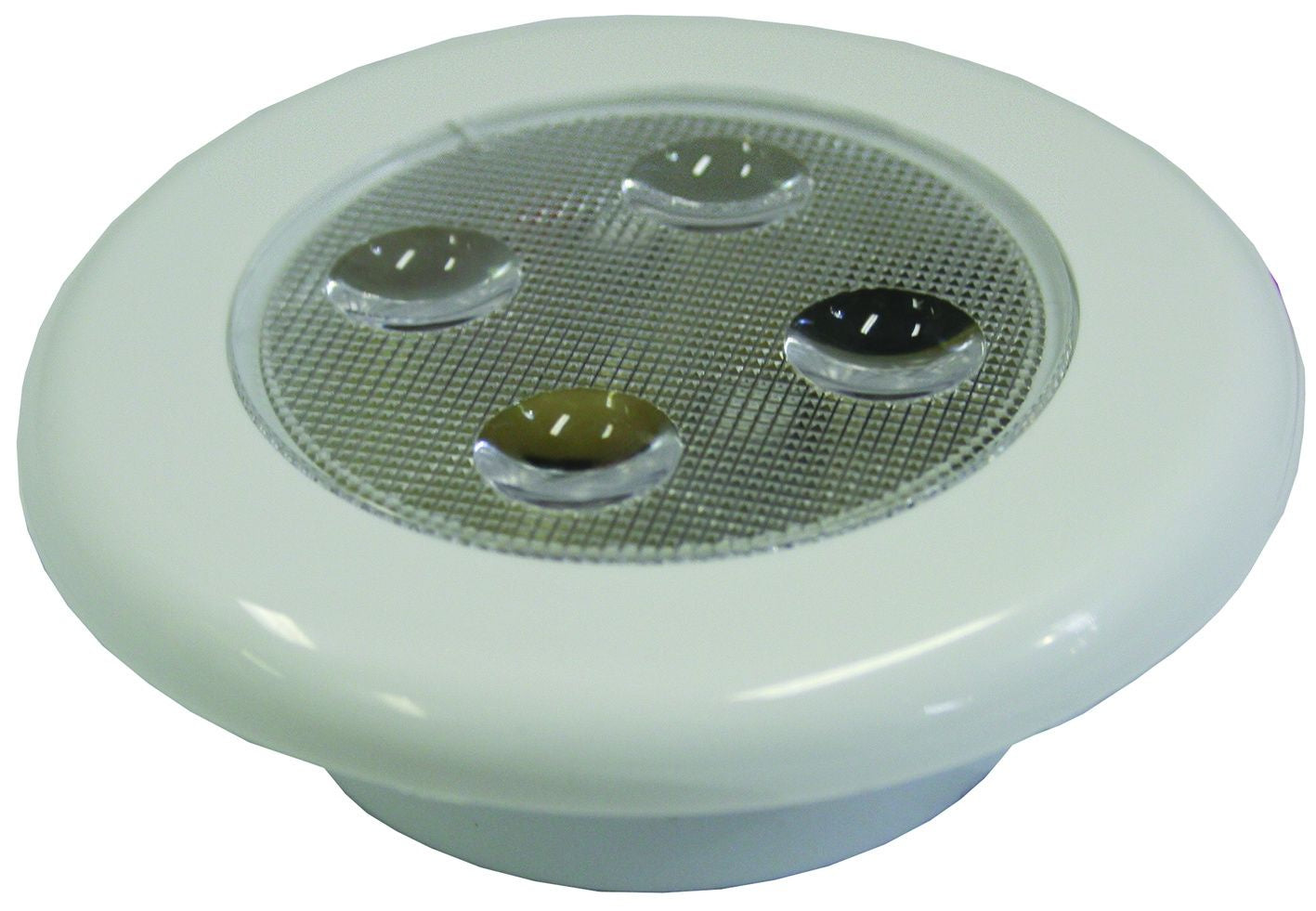 Light Flush Wht(4xLED)12v