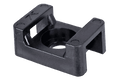 Screw Mount Base 6mm Black - each