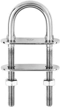 U-bolt pad eye - Dia: 8 mm - Length: 100 mm