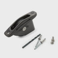 Aluminium sheave box with 70 mm composite sheave, fasteners included