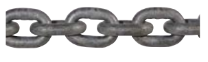 BLA SHORT LINK GALVANISED CHAIN 10MM PER METRE