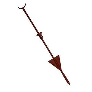Rod HOLDER STM BEACH METAL RED
