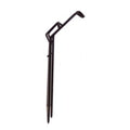 Rod HOLDER STM BANK STYLE SILVER