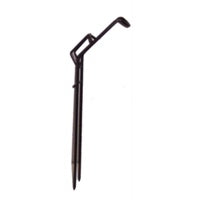 Rod HOLDER STM BANK STYLE SILVER