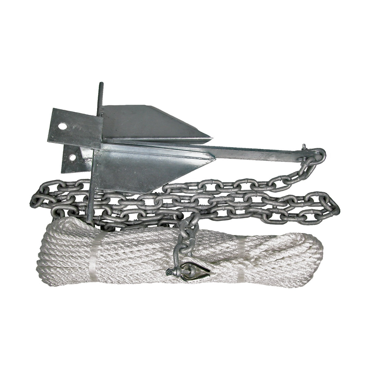 BLA SAND ANCHOR KIT PKG 10LB ANCHOR 30MX10MM ROPE 2MX8MM CHN