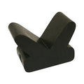 V Block : Black Rubber