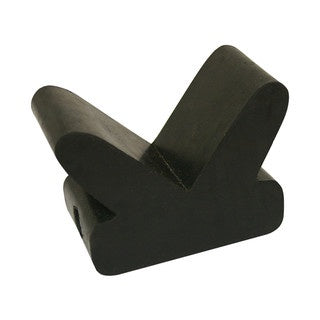 V Block : Black Rubber