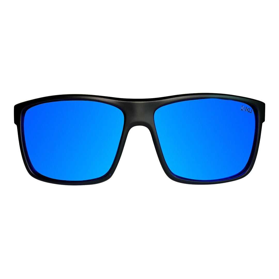Inku Polarised Sunglasses - Blue Mirror