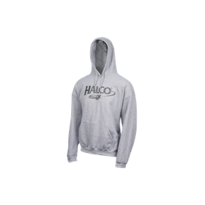 HALCO HOODIE GREY - LARGE