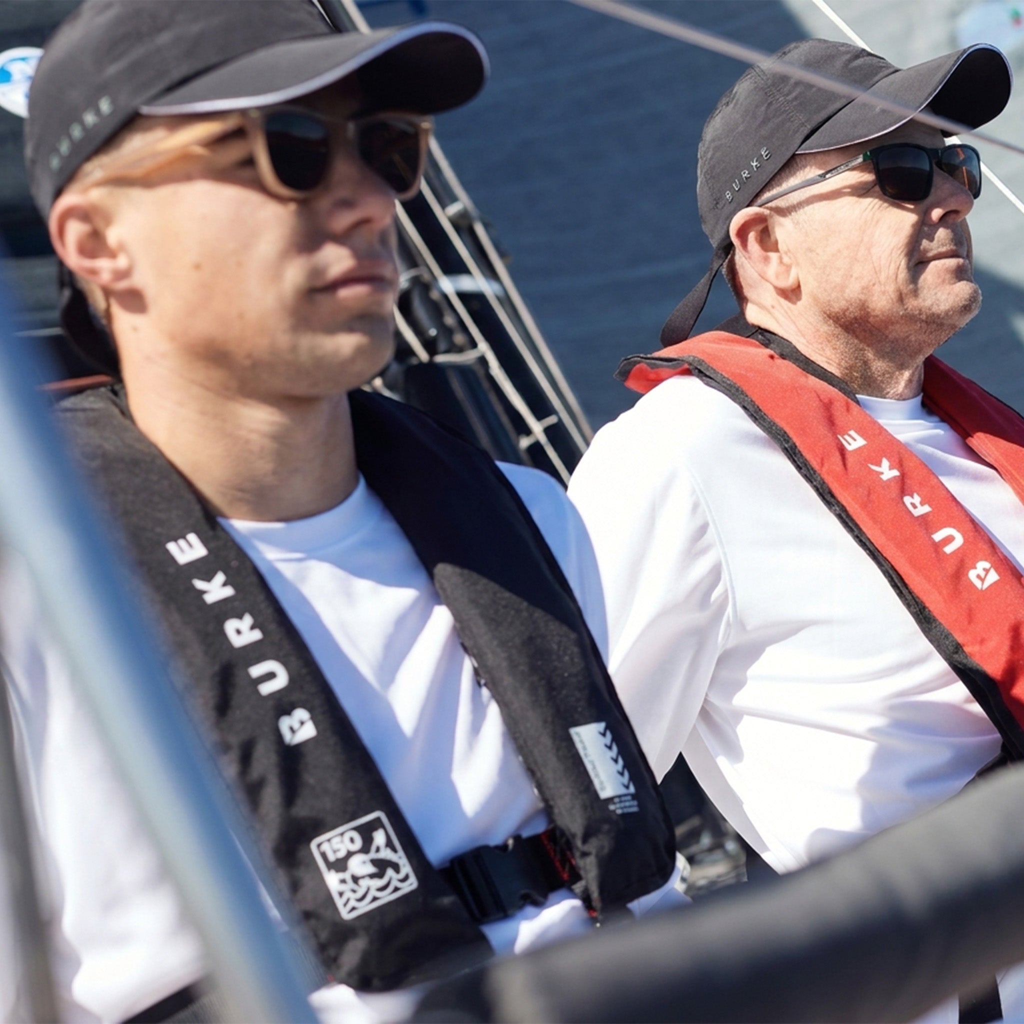 Burke Standard Inflatable PFD - Level 150 - Black