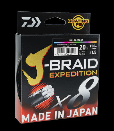 Daiwa J-Braid Expedition x8