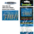 SABIKI BAIT RIG SIZE 8 FISH SKIN