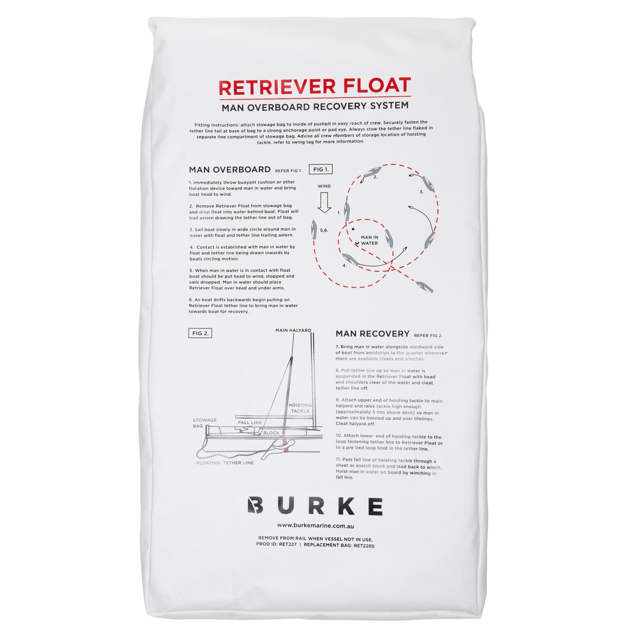 Replacement Stowbag for Retriever Float Lifesling