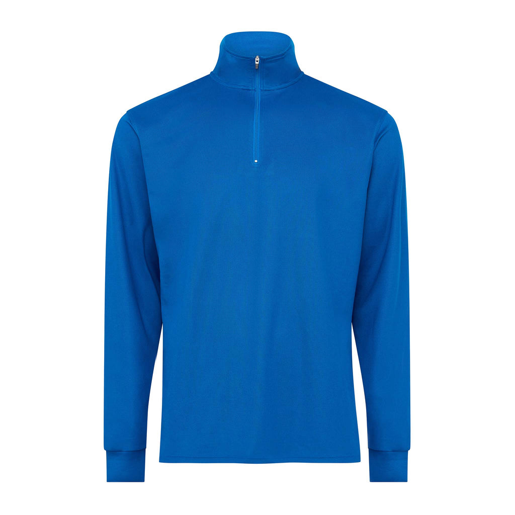 Signature Long Sleeve Polo - Blue