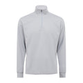Signature Long Sleeve Polo - Light Grey