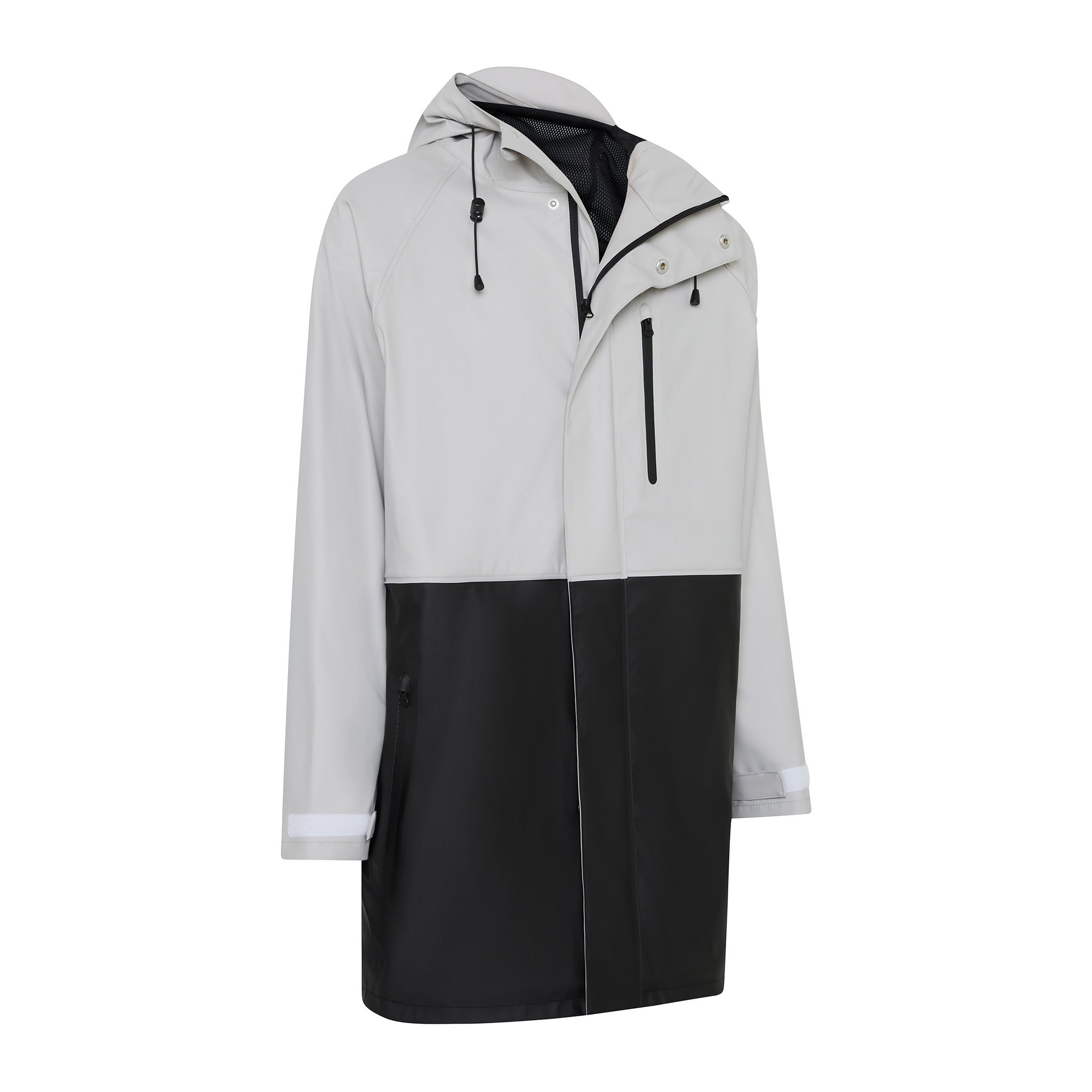 Zephyr Jacket - Light Grey | Black