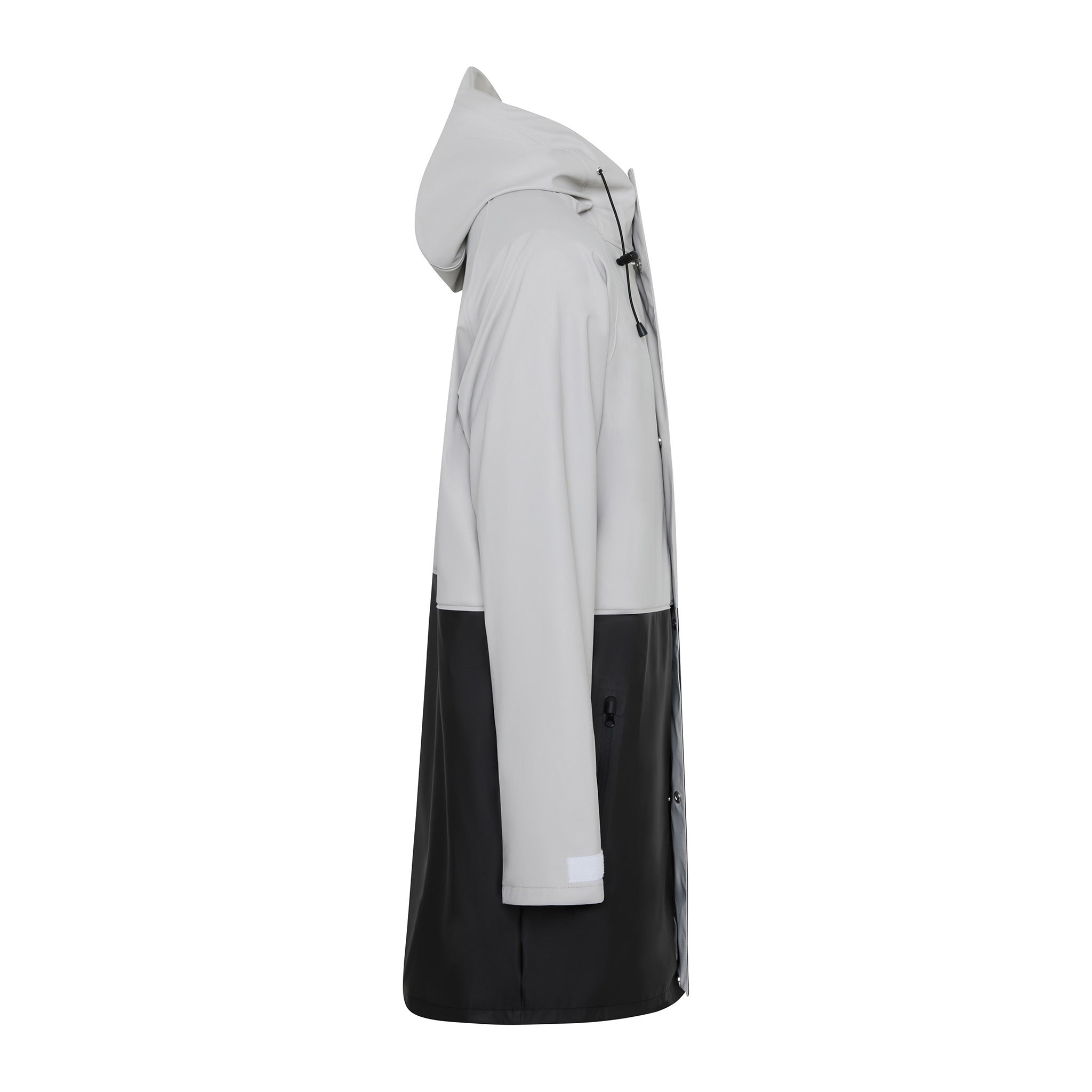 Zephyr Jacket - Light Grey | Black