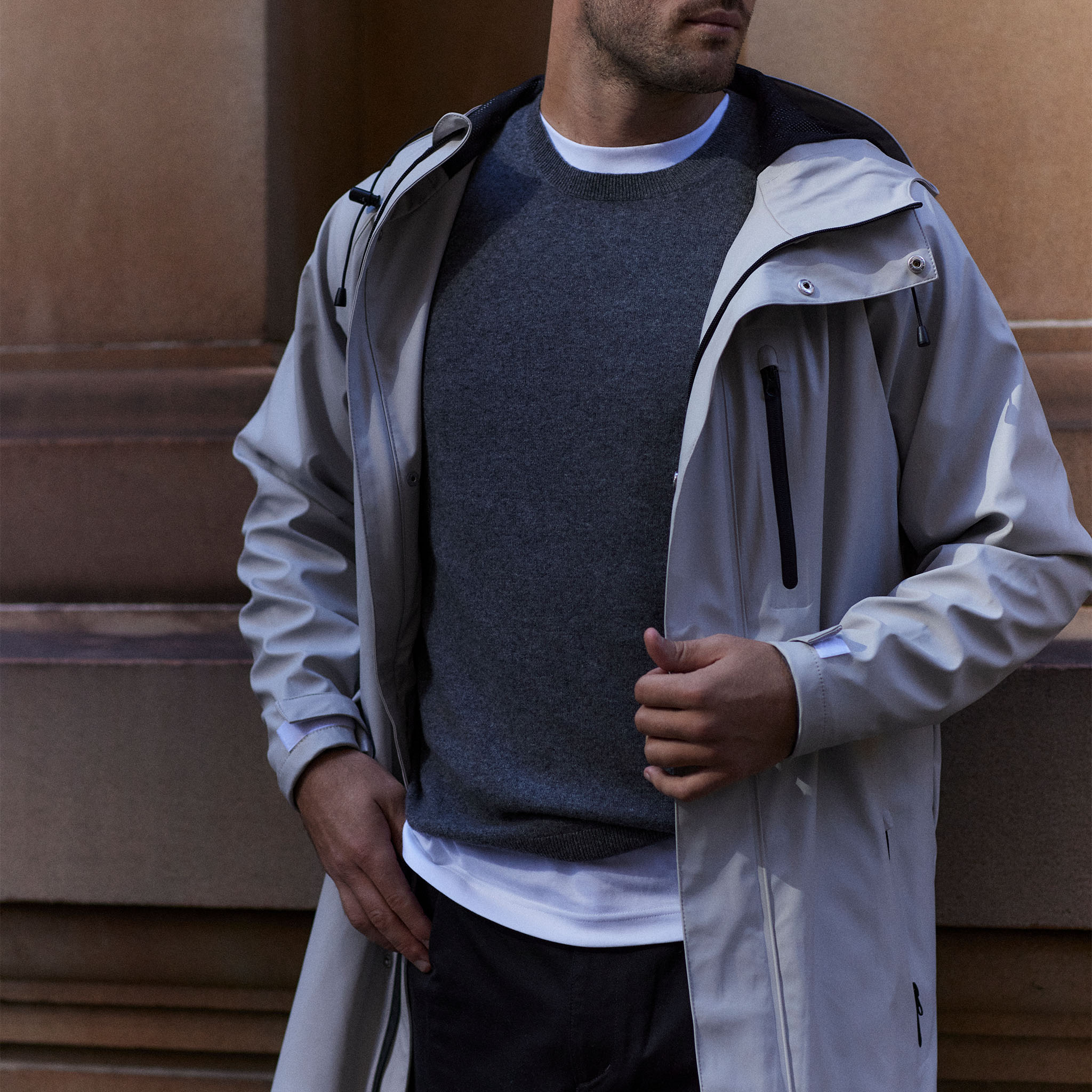 Zephyr Jacket - Light Grey