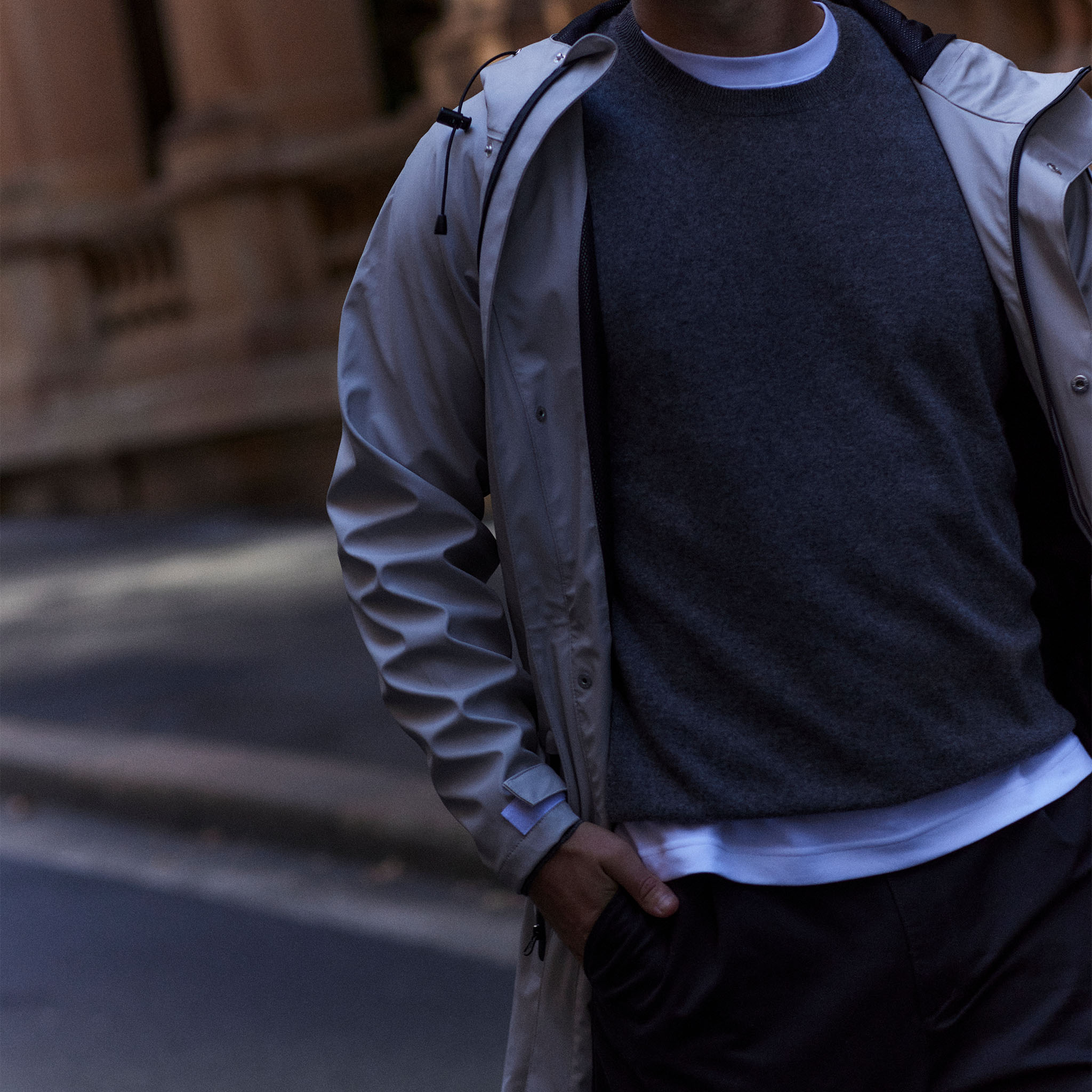 Zephyr Jacket - Light Grey