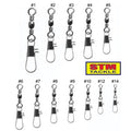 STM BLACK BARREL SWIVEL & SNAP 01