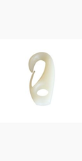 nylon snap hook white 5-6mm