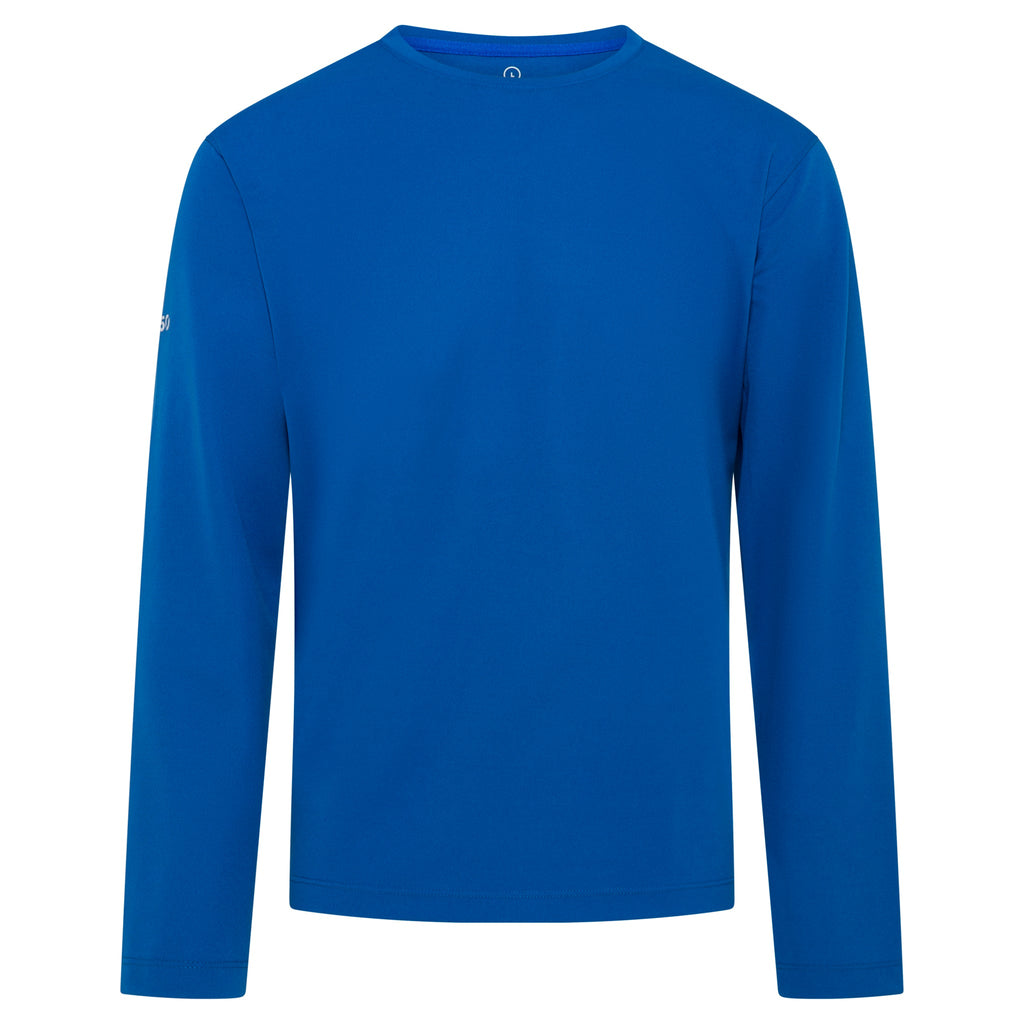 Crew Tech Tee LS - Blue