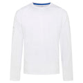 Crew Tech Tee LS - White