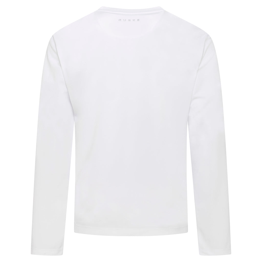 Crew Tech Tee LS - White