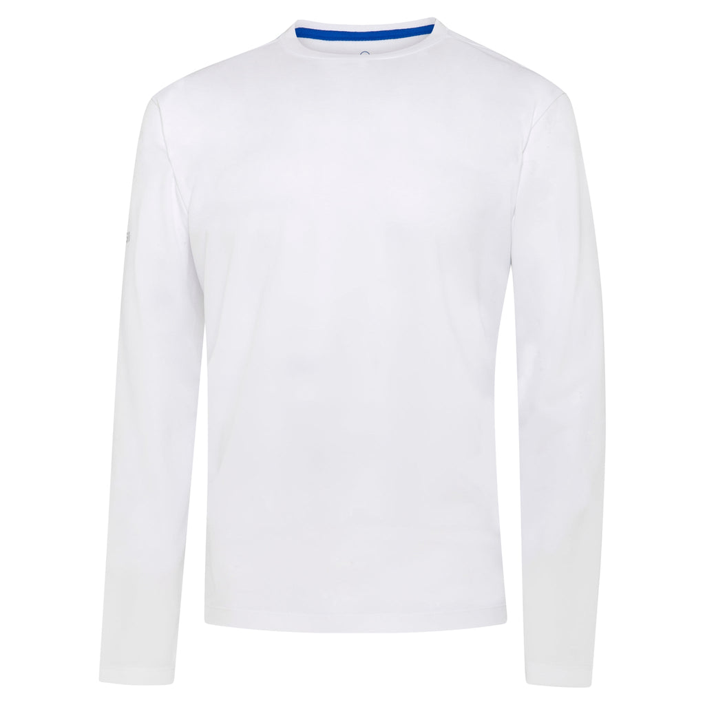 Crew Tech Tee LS - White