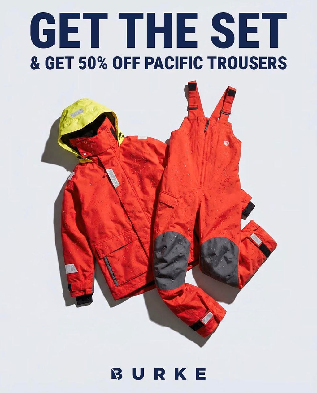 Burke BP40 pacific coast breathable jacket