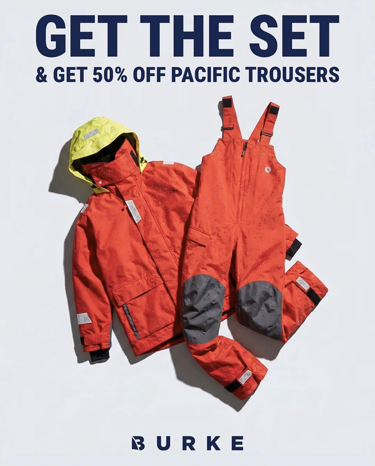 Burke BP40 pacific coast breathable jacket