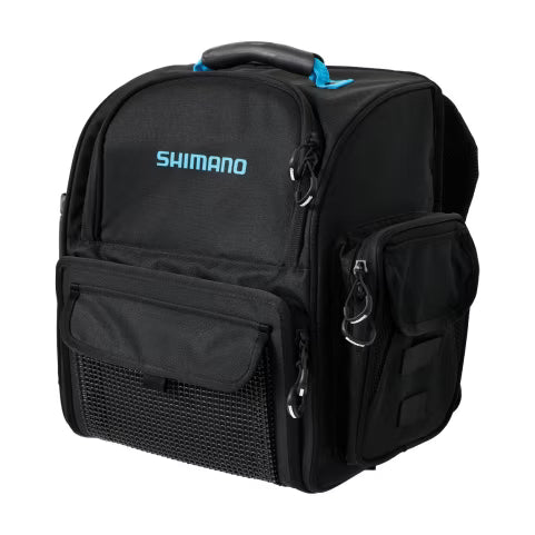 Shimano Back Pack & medium tackle box- medium