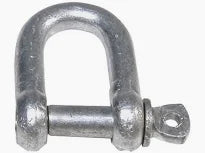 BLA GALVANISED D SHACKLE 10MM