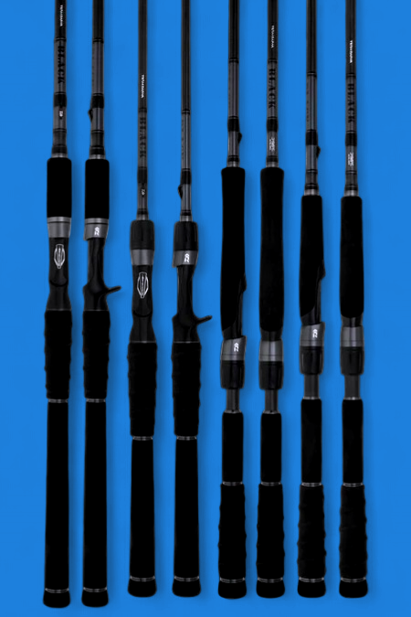 DAIWA 23 TD BLACK SPIN RODS